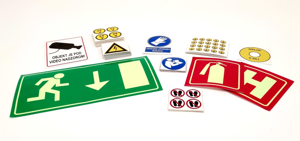 Nalepke za varnostni inženiring